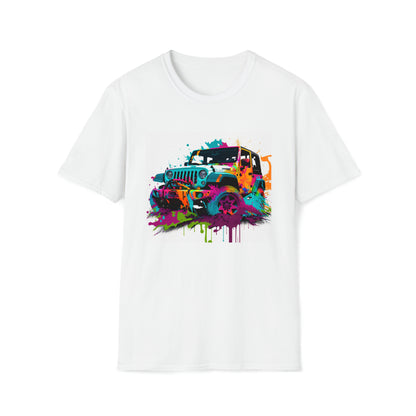 Unisex T-Shirt | Color Blast & Badge