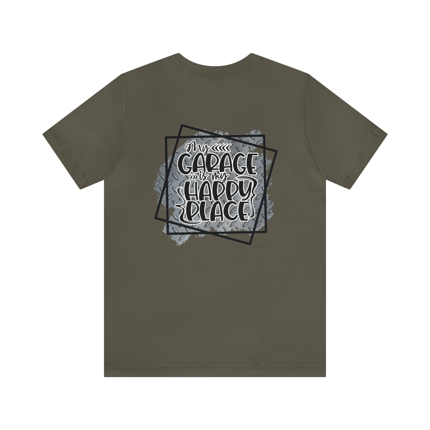 Pit Crew - My Garage is my Happy Place | Unisex T-Shirt
