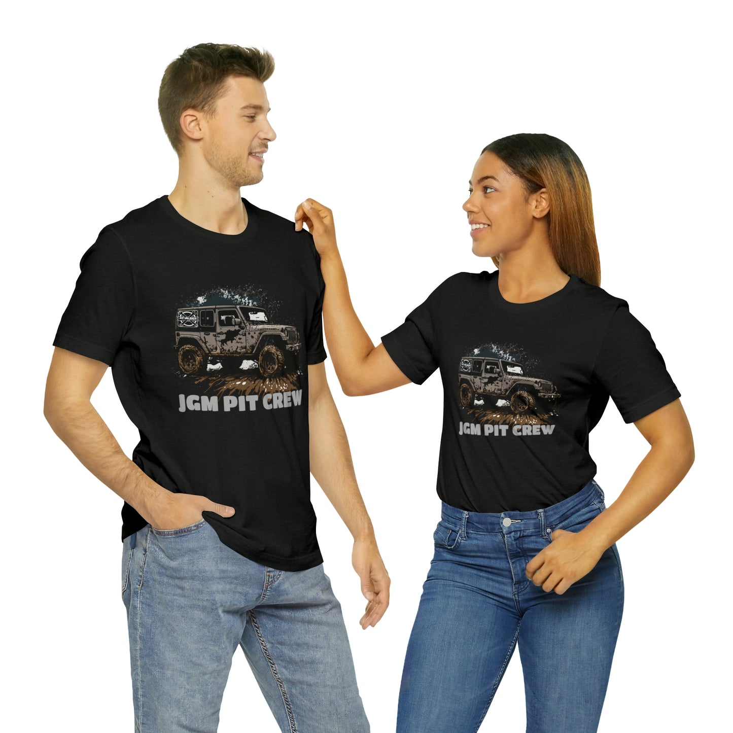 Pit Crew Grey Jeep | Unisex T-Shirt