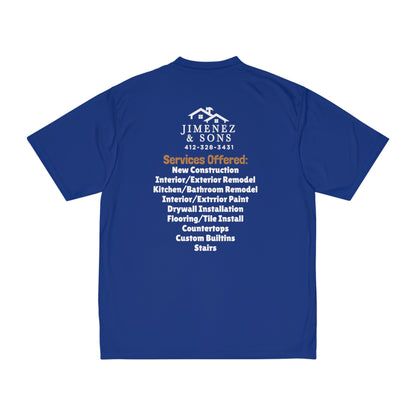 Jimenez and Sons Performance T-Shirt Color