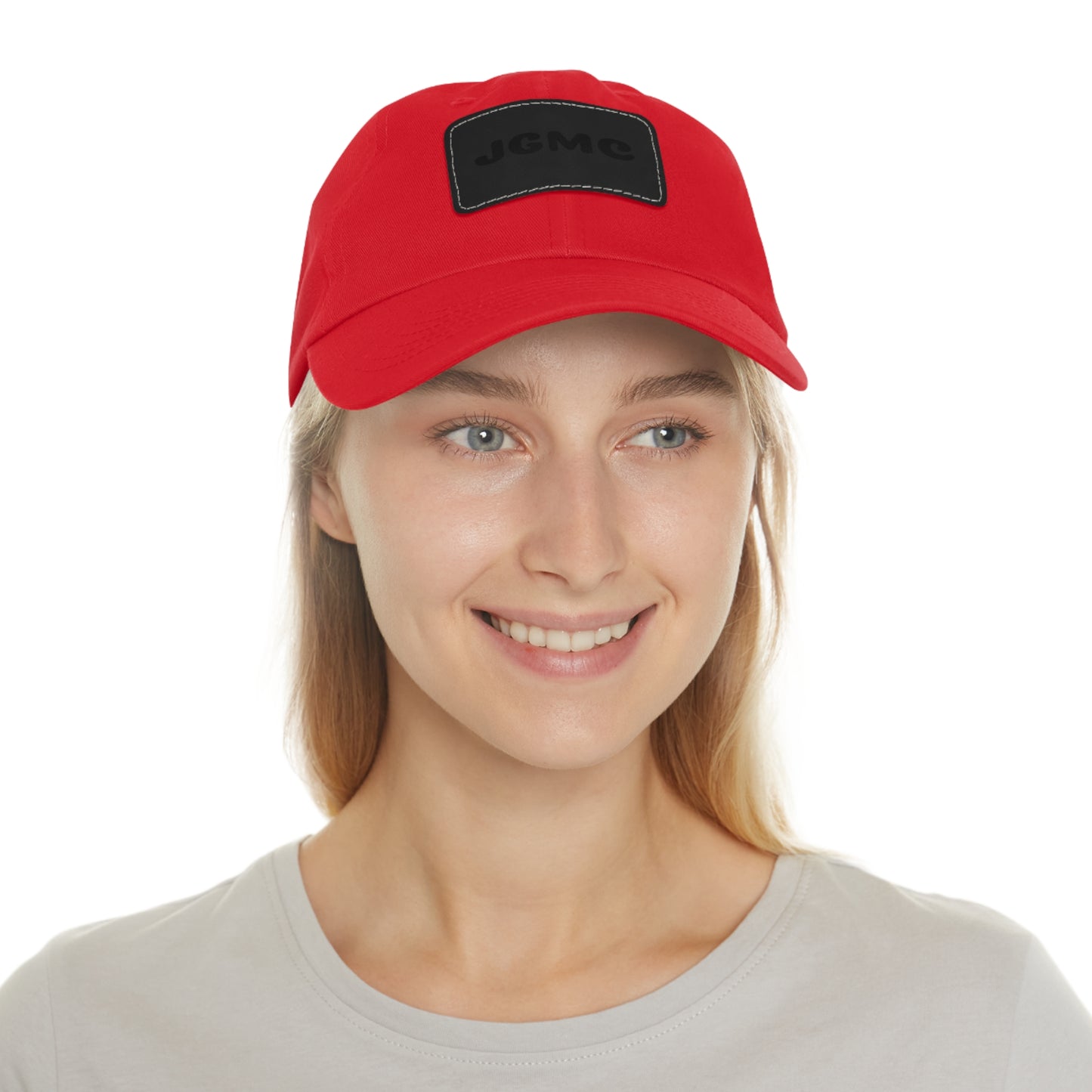 JGMC Dad Hat with Leather Patch (Rectangle)