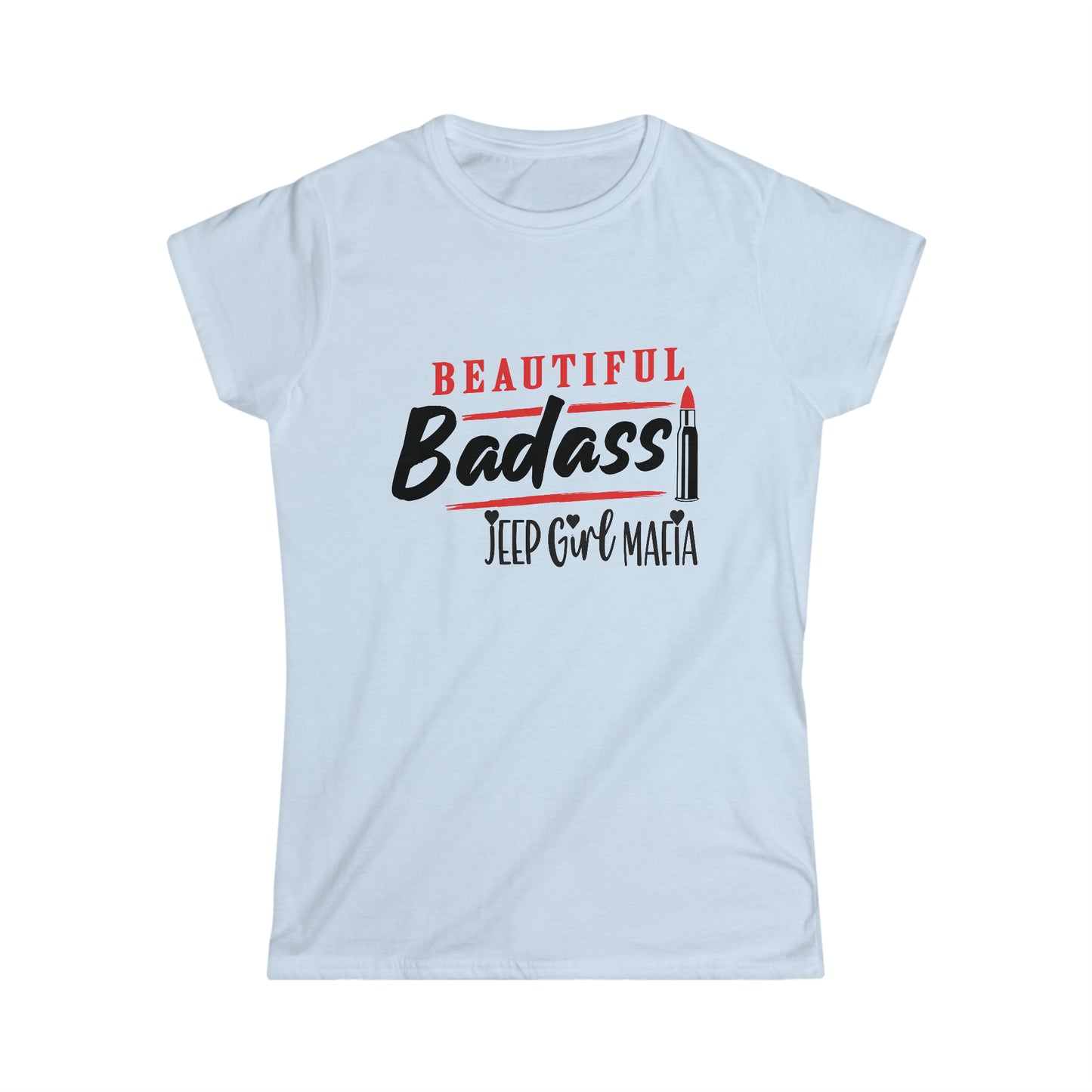 Beautiful Badass - Women's Softstyle Tee