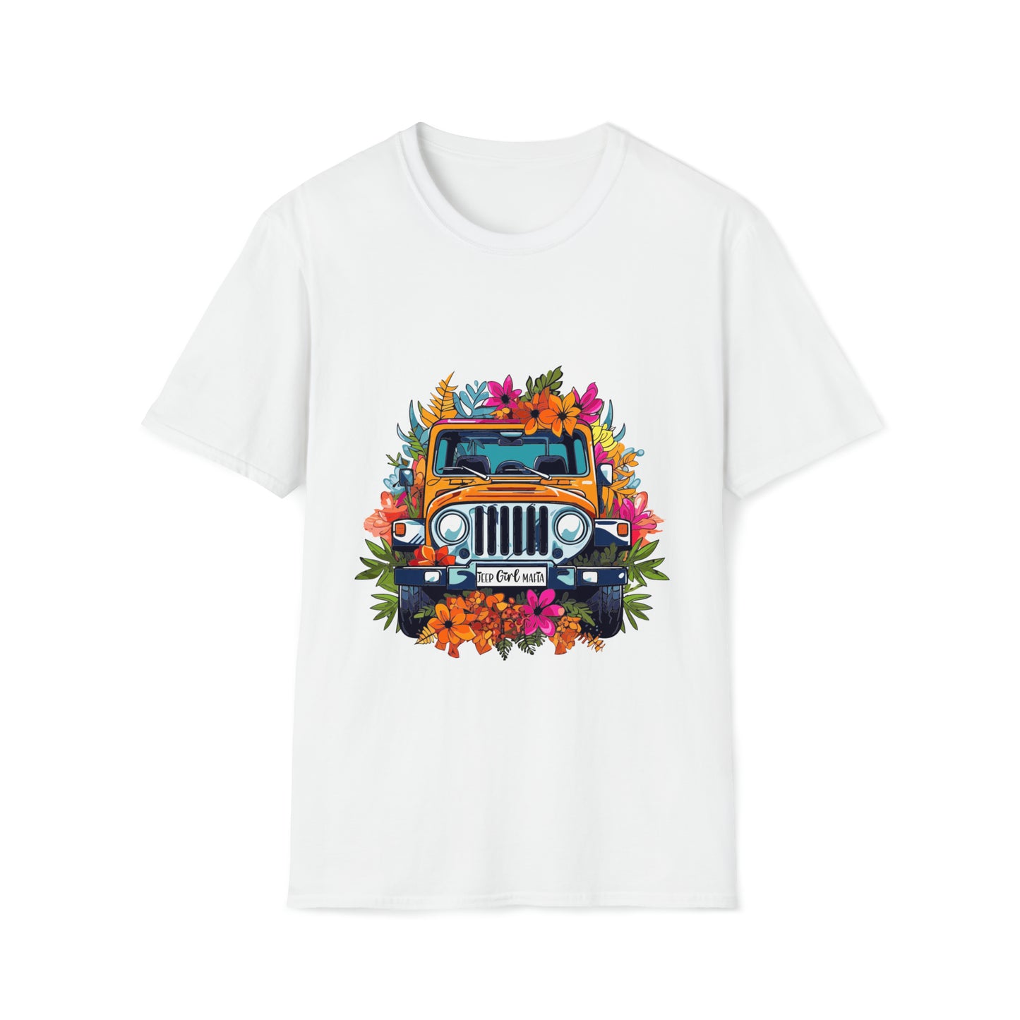 Floral Jeep Girl Mafia | Unisex T-Shirt